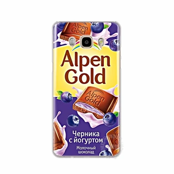 HAMEINUO čokoláda potravín package ruskej krytu telefón puzdro pre Samsung Galaxy J1 J2 J3 J5 J7 MINI ACE 2016 prime