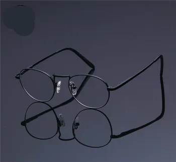 Haoyu okuliare, rám okuliarov kovové okuliare full frame B titánové rámy ultra ľahké muž okuliare čistého titánu rám