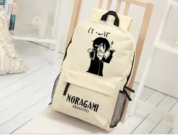 Harajuku Japonské Anime Noragami ARAGOTO YATO Cosplay Tlač Plátno Batoh Školské Batohy pre Dospievajúce Dievčatá Školské Tašky
