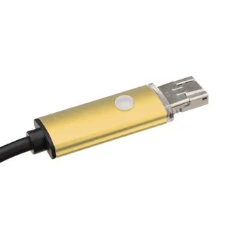 Hd 2V1 PC Android Endoskopu 7mm 5M 6 Objektív USB Endoskop Fotoaparát Vodotesný Inšpekcie Borescope Micro USB OTG Auto Endoskopu