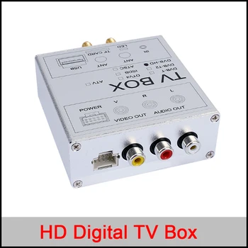 HD Digital TV/DTV box na auto DVD gps prehrávač,ATSC/DVB-T/ISDB externý TV box na auto DVD GPS HRÁČ, Wince a OS Android