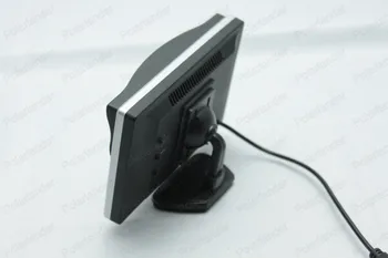 HD digitálny TFT LCD Displej 5 Palcový LCD Auto Farebný Monitor Zálohy spätné Kamery, DVD zadnej strane priority obojsmerná AV