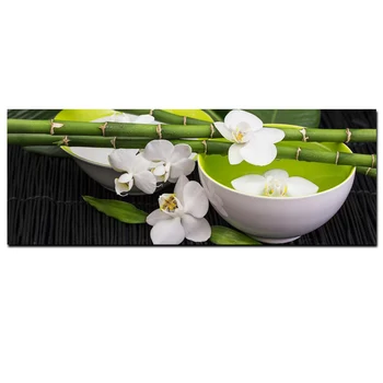 HD Tlač Zelená Bamboo Orchid olejomaľba na Plátne Moderná Pohovka Stenu Pop Art pre Obývacia Izba Cuadros Dekorácie Plagáte bez rámu