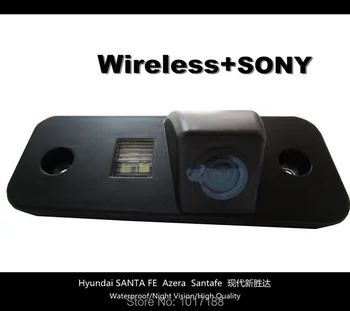HD!! WIFI, kamera, Bezdrôtové Auto parkovacia Kamera SONY Čip Pre Hyundai SANTA FE Azera Santafe