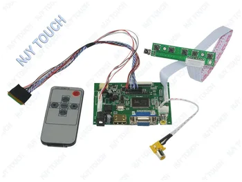 HDMI, VGA, AV Remote LCD LVDS Radič rada pre 10.1