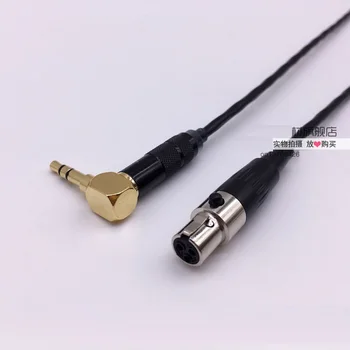 HIFI Anjel 3.5 mm Mini XLR Slúchadlá Audio Kábel 3,5 mm na Mini XLR Audio Kábel pre Q701 K702 K271 K240 Slúchadlá