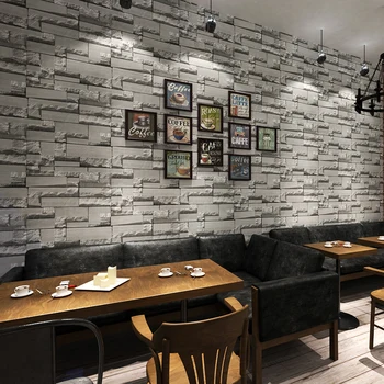 High-end 3D tehla tapety vzor starožitné tehla obývacia izba tapety moderných Čínskych reštaurácií, tapety abstraktných de parede