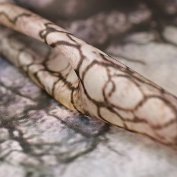 High-end digitálne maľovanie moruša hodváb prírodné organza satin luxusný látka na šaty tissu au meter DIY lacných čínskych textílií