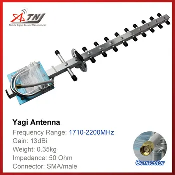High gain vonkajšie yagi Anténa Pre DCS 3G 1700MHZ+2200MHZ Mobilný Telefón Signál Booster