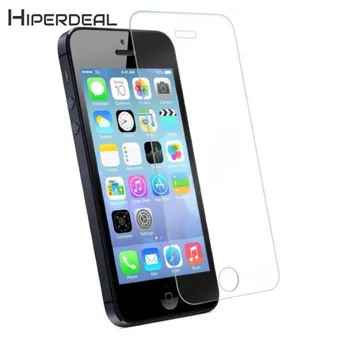 HIPERDEAL New Vysoká Kvalita Premium Tvrdeného Skla Film Screen Protector pre iPhone SE / 5C / 5S 18Feb04 Kvapka Loď