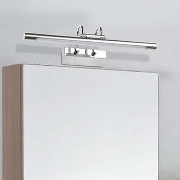 Hlava otočná kúpeľňa svetla, ako 100-240V 5W led spálňa kozmetické zrkadlo, lampa štúdia obrázok osvetlenie