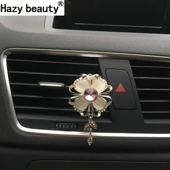 Hmlisté krásy osviežovač vzduchu Auto kvapka vody mačacie oko závesné kvety modelovanie Vynikajúce osobné auto parfum zdobiť