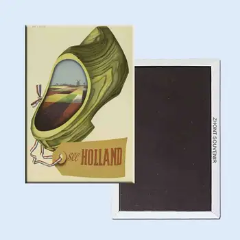 Holland Cestovné Plagát 24138 Retro nostalgia magnety na chladničku