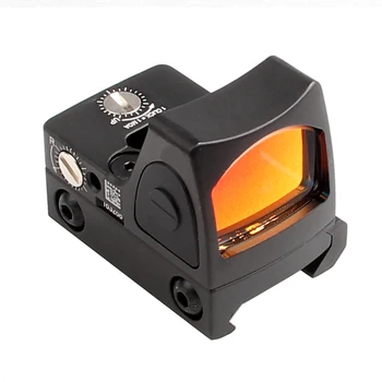 Holografické Pohľad Mini Reflex Red Dot Sight Glock 17 Rozsahu Puška Priestor pre Airsoft Lovecká Puška Lov, Streľbu HT5-0004-2