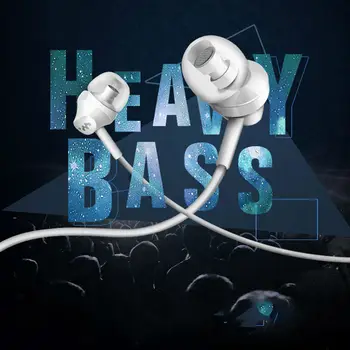 HONGBIAO SM M8 Ťažké Basy V Uchu Slúchadlá Music Headset s Mikrofónom Qulity Slúchadlá fone de ouvido pre iPhone, Samsung, Sony, HTC Mp3 PC