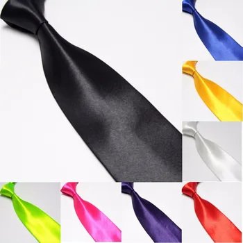 HOOYI 2018 módne farbou silk-ako podnikanie mužov sa viažu na človeka, kravaty, šály