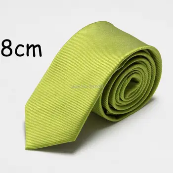 HOOYI 2018 Nové pevné módne pánske kravaty väzby pre mužov, kravaty, polyester neckcloth 8 cm šírka