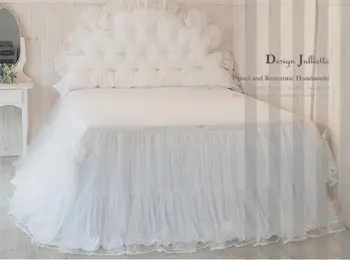 Horúce 4pcs/set Romantické biele čipky rose posteľná bielizeň nastaviť princezná obliečky kryt nastaví podstielka pre svadobné posteľná bielizeň luxusné spálne textilné