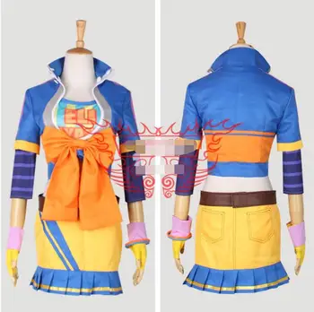 Horúce Anime LoveLive! cosplay Ayase Eli cartoon Halloween Maškaráda strany cosplay Oranžová modrá Baseball oblečenie kostým