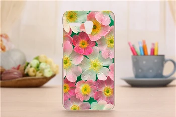 Horúce diy farebné krásne kvety, design pattern maľovanie pevného plastu späť puzdro pre lenovo a606 doprava zadarmo