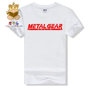 Horúce herné konzoly METAL GEAR SOLID tričko BIG BOSS koncept hráč farebné tee tričko ac189