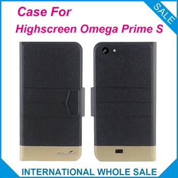Horúce! Highscreen Omega Prime Prípadové Nové Módne Business Magnetická spona Ultratenké Flip Kožené puzdro Pre Highscreen Omega Prime S