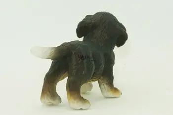 Horúce hračky:Baby Bernese Horský Pes simulačný model Zvierat deti hračky pre deti, vzdelávacie rekvizity