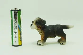 Horúce hračky:Baby Bernese Horský Pes simulačný model Zvierat deti hračky pre deti, vzdelávacie rekvizity