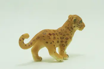 Horúce hračky:Chôdza Malý Leopard Simulačný model Zvierat deti hračky pre deti, vzdelávacie rekvizity