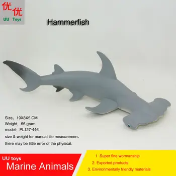 Horúce hračky Hammerhead shark Simulačný model Morské Živočíchy Mora Zvierat deti darček vzdelávacie rekvizity (Balaenoptera musculus )
