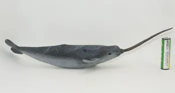 Horúce hračky Narwhal (Jednorožec Veľryba) Simulácia modelu Morské Živočíchy Mora Zvierat deti darček vzdelávacie rekvizity Akčné Figúrky