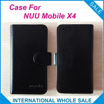 Horúce!Nový Príchod NUU Mobile X4 Prípade, 6 Farieb Vysokej Kvality Usne Exkluzívny puzdro Pre NUU Mobile X4 Kryt Telefónu Taška Sledovania