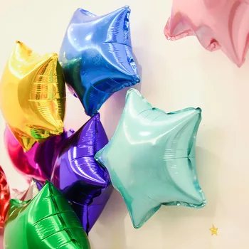 Hot 18 palcov monochromatické hliníkové hélium balón svadobné dovolenku strany narodeninové balóny veľkoobchod hračiek pre deti