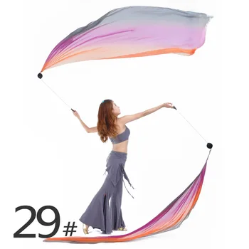 Hot predaj 2017 sexy ženy, brušný tanec príslušenstvo gradient potom 1 + 1 pre tanečné nosiť reťaze 31 farba veľkoobchod