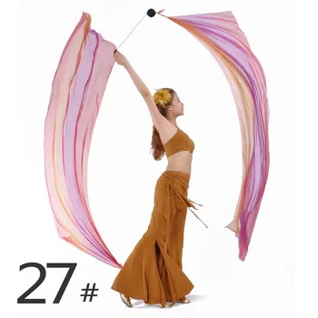 Hot predaj 2017 sexy ženy, brušný tanec príslušenstvo gradient potom 1 + 1 pre tanečné nosiť reťaze 31 farba veľkoobchod