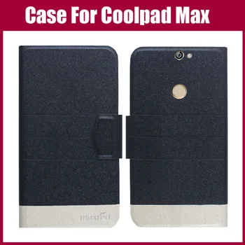 Hot Predaj! Coolpad Max Prípade Nového Príchodu 5 Farieb, Módne Flip Ultra-tenké Kožený Ochranný Kryt Pre Coolpad Max Prípade