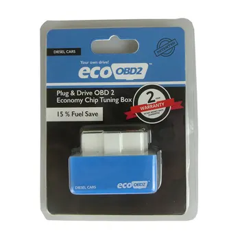 Hot predaj EcoOBD2 Coches Diesel chiptuningu caja Plug & Drive Eco OBD2 Diesel chiptuningu Políčko Nižšie Paliva & Nižšie Emisie