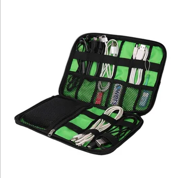 Hot Predaj Organizátor Systém Kit Prípade Skladovanie Taška USB Kábel, Slúchadlá Skladovanie Tašky Na Cestovanie