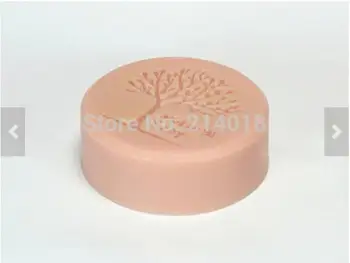 Hot predaj Strom pečiatka tvarované silikónové mydlo formy fondant Cake decoration plesní, Ručne vyrábané mydlo formy aróma kameň formy