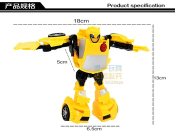 Hot Predaj Super Hrdina Hračky Transformácie Roboty Akcie Autá Robot Auta 3C Plastové Deti Hračky Pre Chlapcov Regalos Figuras Juguetes