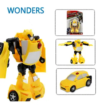 Hot Predaj Super Hrdina Hračky Transformácie Roboty Akcie Autá Robot Auta 3C Plastové Deti Hračky Pre Chlapcov Regalos Figuras Juguetes