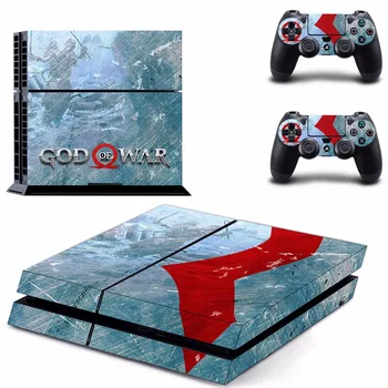 Hra God of War 4 PS4 Pokožky Nálepky Odtlačkový Pre Sony PlayStation 4 Konzoly a 2 Radiče PS4 Kože Vinylové Samolepky