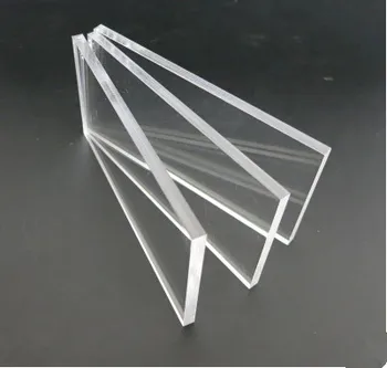 Hrúbka 4mm transparentné akrylátové dosky kus DIY organického skla model hračka stavebných materiálov 60*120MM doprava zadarmo
