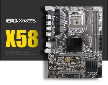 HUANAN X58 doske CPU kombá s chladnejšie USB3.0 X58 LGA1366 doske CPU Xeon X5650 podporujú technológiou turbo boost všetky testované