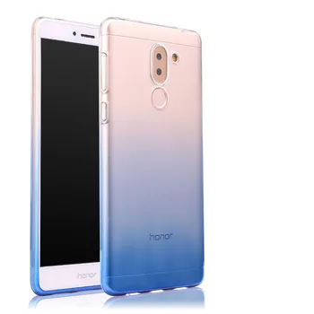 Huawei Honor 6x prípade Transparentné mäkké silikónové shell 5.5