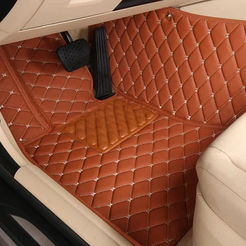 HZHZQX Vlastné špeciálne auto podlahové rohože pre Mercedes Benz slk200 slk300 slk350 2seats trvanlivé nepremokavé koberce pre slk200 2seats