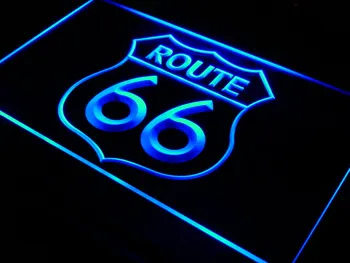 I371 Historic Route 66 Matka Cestnej LED, Neónové Svetlo, Prihláste NR On/Off vypínač 20+ Farieb A 5 Veľkostí