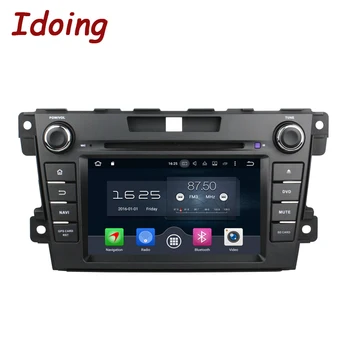 Idoing 2Din Volant Android 8.0 Fit Mazda CX7 CX 7 Auto DVD Prehrávač 8Core 2G+32 G GPS Navigácie Dotykový Displej, WiFi, OBD2