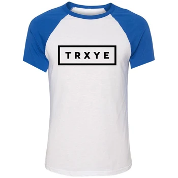 IDzn Unisex Letné T-shirt TRXYE Troye Sivan Troy hudby vírusovej Umenie dezén Raglan Krátky Rukáv Mužov tričko Bežné Tee Topy