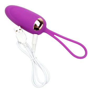 IKOKY Vibračné Vajíčko USB Nabíjateľné Vibrátor Sexuálne Hračky pre Ženy G-bod Stimulátor Klitorisu Nepremokavé Bezdrôtové Diaľkové Ovládanie
